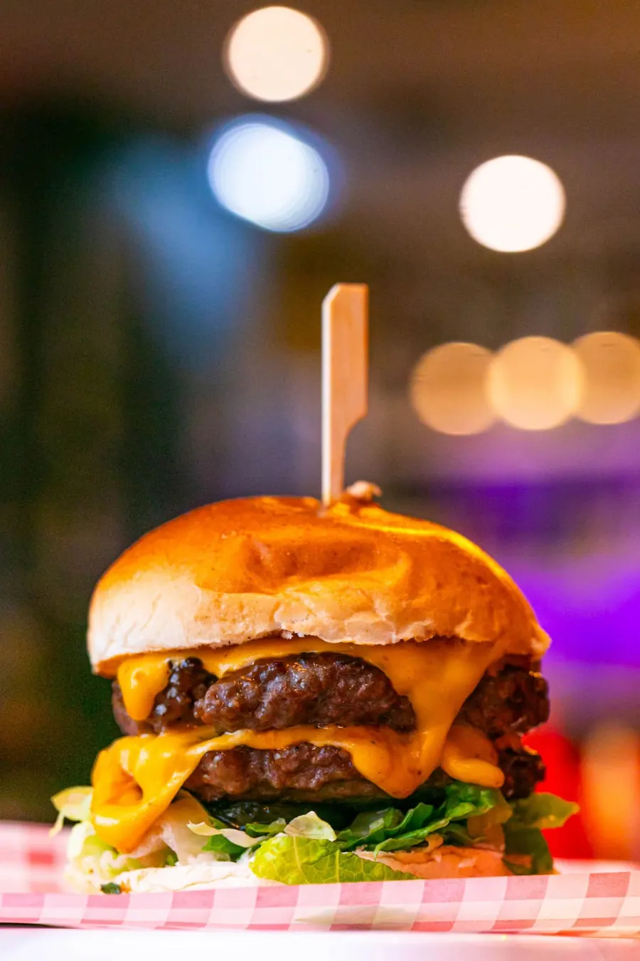 Bubba Q barbecue burger